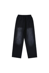 Hellstar Studios new side button logo casual sports pants black