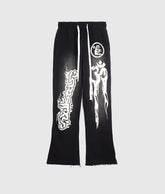Hellstar Studios records casual sports pants in black